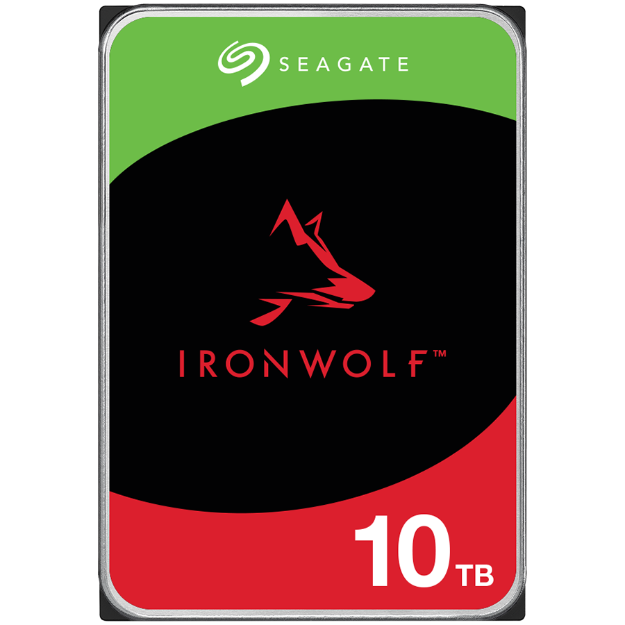 SEAGATE HDD Ironwolf NAS (3.5''/10TB/SATA/rmp 7200) – product photo