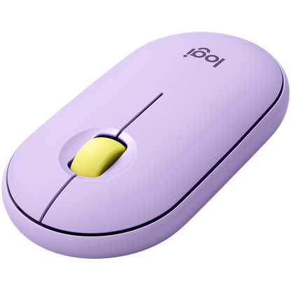 Logitech M350 Pebble Bluetooth Mouse - Lavender Lemonade - image 2