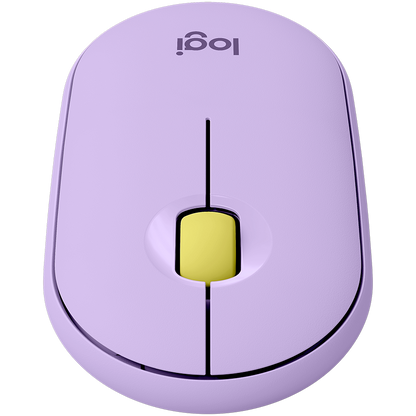 Logitech M350 Pebble Bluetooth Mouse - Lavender Lemonade - image 5