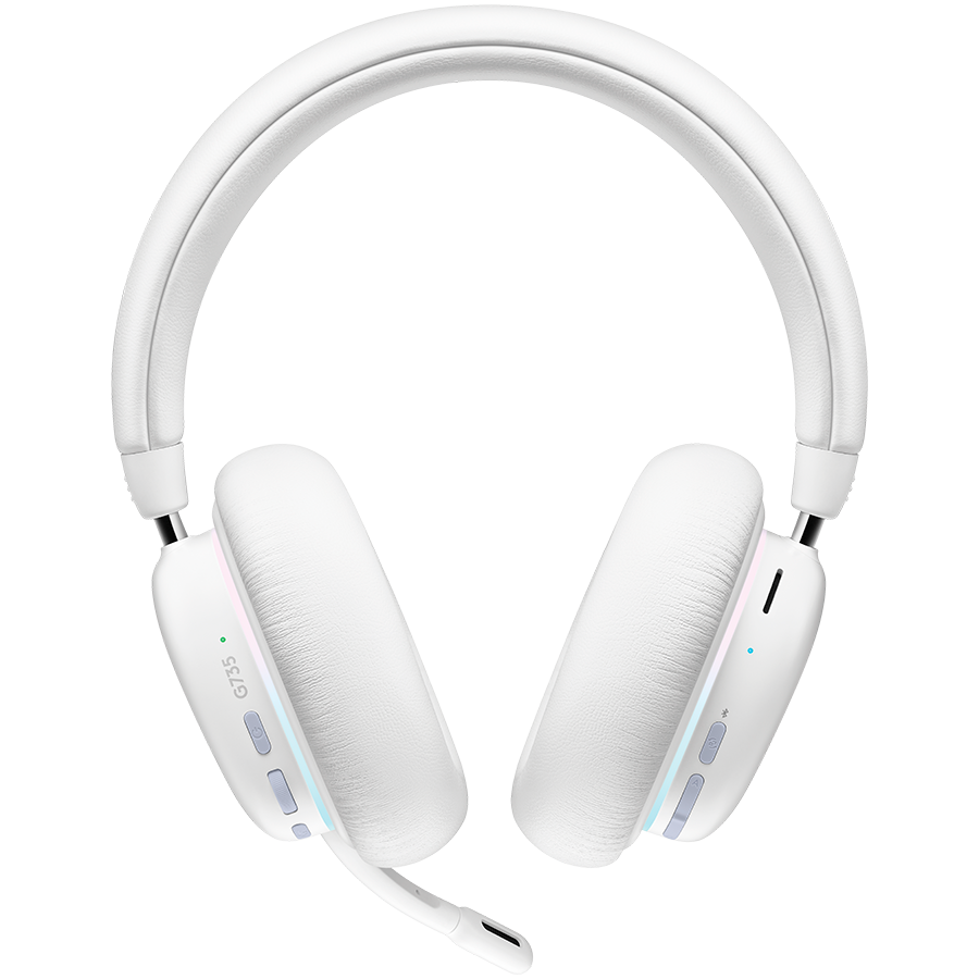 Logitech G735 Lightspeed Wireless Gaming Headset - Off White – alternate product view 2