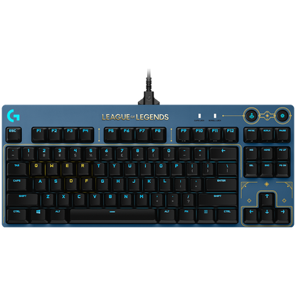 Logitech G Pro Tkl Lol Corded Mechanical Gaming Keyboard - WAVE2 - USB - Tactile