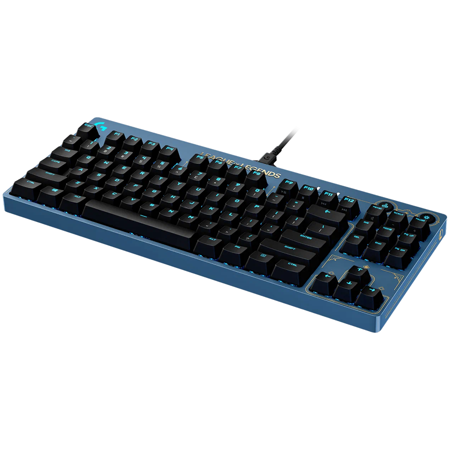 Logitech G Pro Tkl Lol Corded Mechanical Gaming Keyboard - WAVE2 - USB - Tactile – alternate product view 2