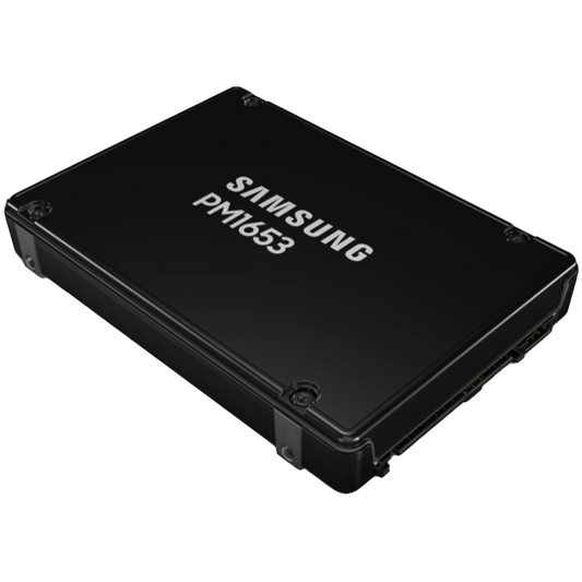 SAMSUNG PM1653 1.92TB Enterprise SSD, 2.5” 7mm, SAS 24Gb/s, Read/Write: 4300 / 3800 MB/s, Random Read/Write IOPS 800K/135K