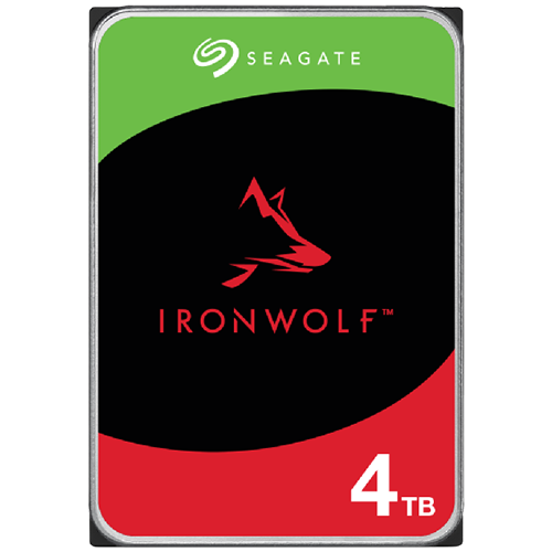 SEAGATE HDD NAS IronWolf  (3.5''/4TB/SATA 6Gb/s/rpm 5400) – product photo