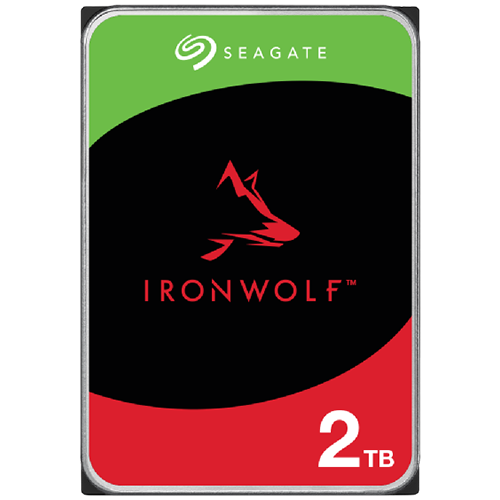 SEAGATE HDD IronWolf NAS (3.5''/2TB/SATA 6Gb/s/rpm 5400) – product photo