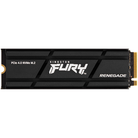 Kingston FURY Renegade 4TB SSD with Heatsink, M.2 2280, PCIe 4.0 NVMe, Read/Write 7300/7000MB/s, Random Read/Write
