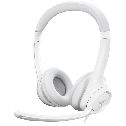 Logitech H390 Corded Headset - OFFWhite - USB