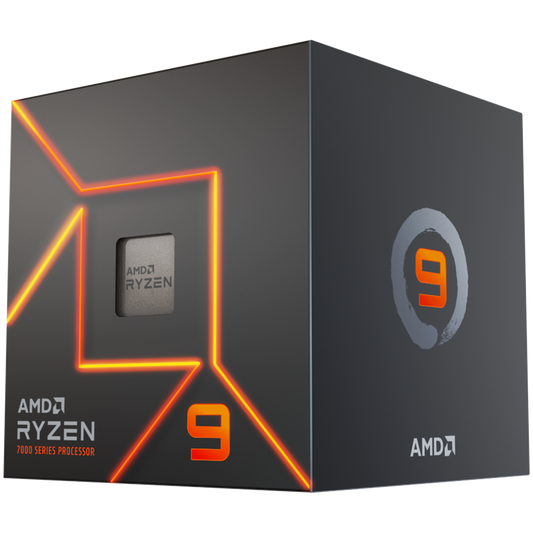 AMD CPU Desktop Ryzen 9 12C/24T 7900 box – product photo