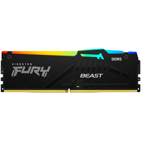 Kingston DRAM 32GB 5600MT/s DDR5 CL36 DIMM FURY Beast RGB EXPO
