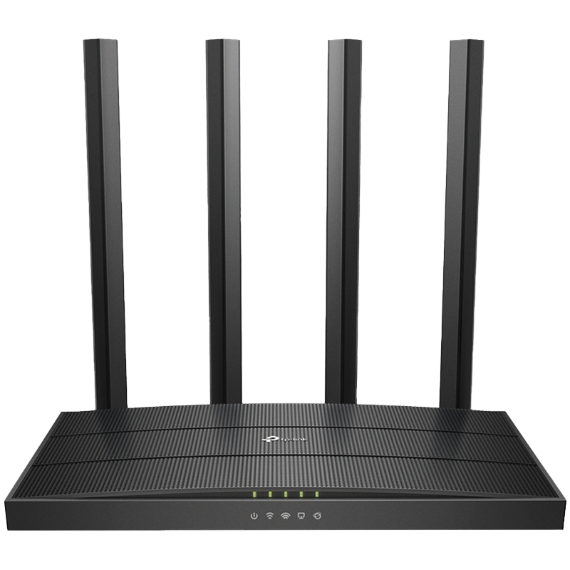 TP-Link Archer C6 AC1200 Wireless MU-MIMO Gigabit Router,867 Mbps at 5 GHz and 400 Mbps at 2.4 GHz band,1× – product photo