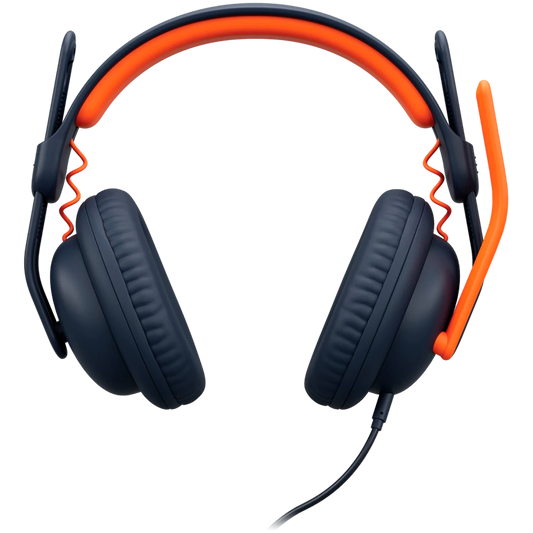 Logitech Zone Learn - Over Ear Wired Headset - Classic Blue - Usb-c – product photo