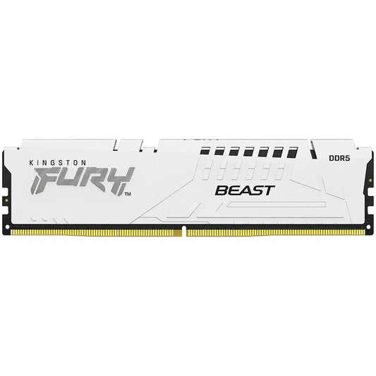 Kingston 16GB 5600MT/s DDR5 CL36 DIMM FURY Beast White RGB EXPO