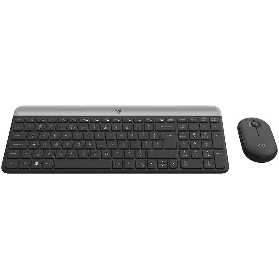 Logitech MK470 Slim Wireless Combo - Graphite - image 3
