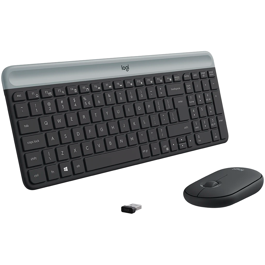 Logitech MK470 Slim Wireless Combo - Graphite - image 4