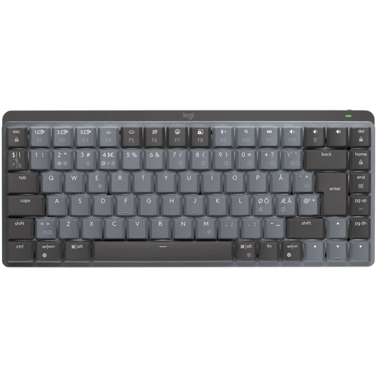 Logitech MX Mechanical Mini Bluetooth Illuminated Keyboard - Graphite - Clicky - product photo