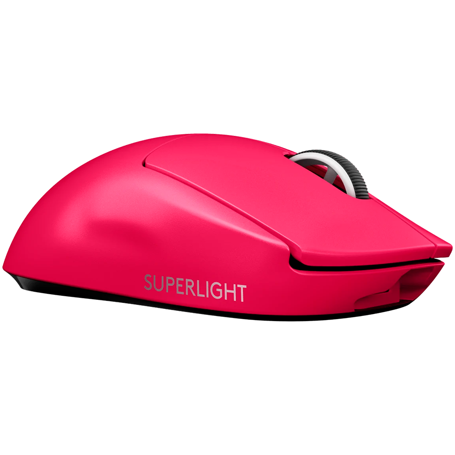 Logitech G Pro X Superlight Wireless Gaming Mouse - Magenta – alternate product view 3