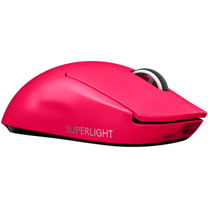 Logitech G Pro X Superlight Wireless Gaming Mouse - Magenta – alternate product view 3