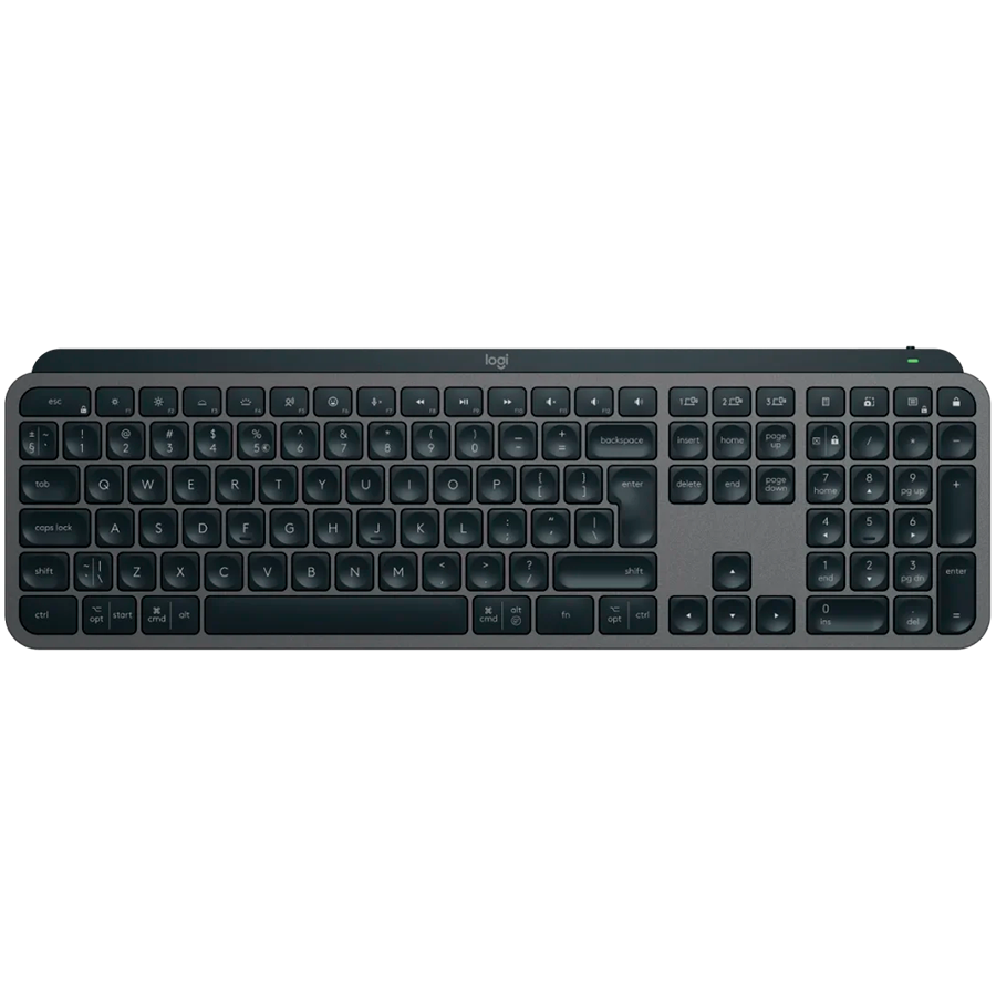 Logitech MX Keys S Bluetooth Illuminated Keyboard - Graphite - product photo