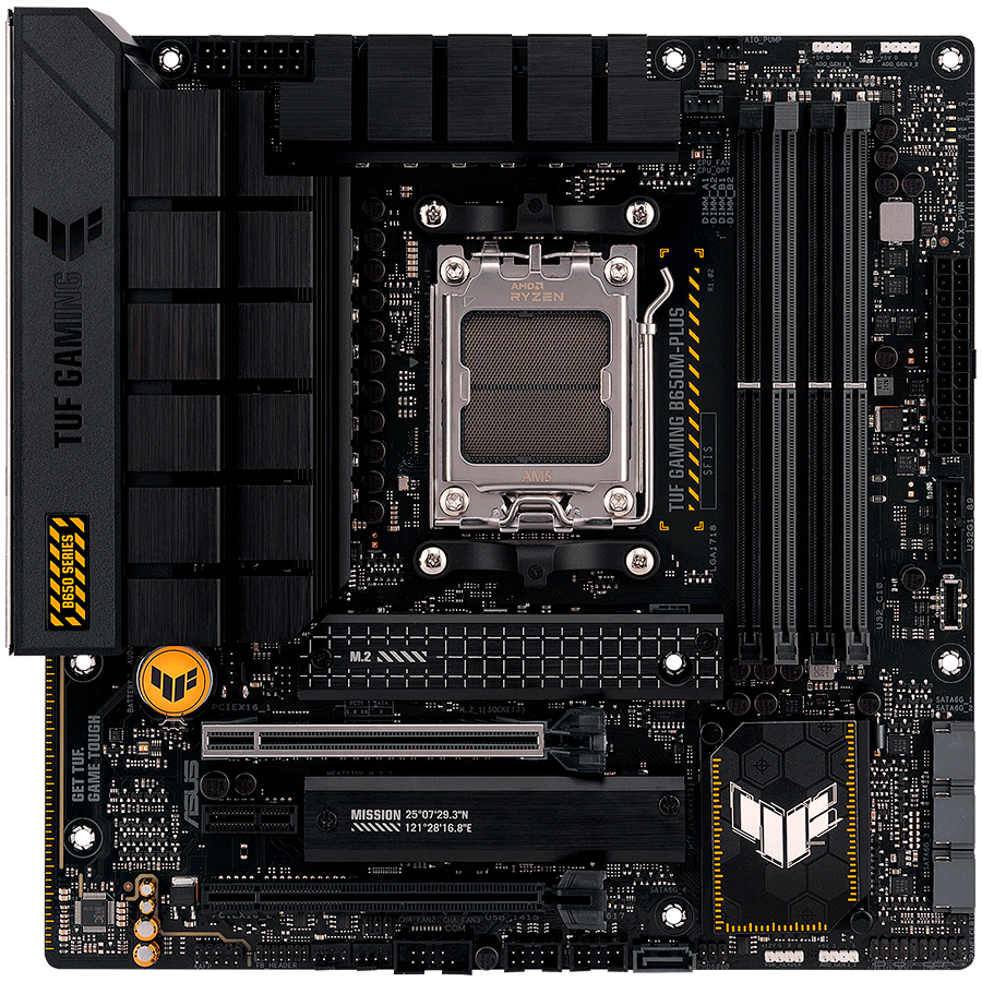 TUF GAMING B650M-PLUS – alternate product view 2