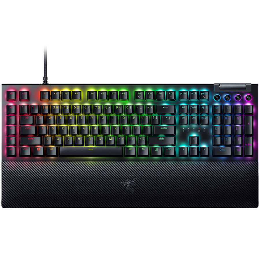 Razer BlackWidow V4 Mechanical Keyboard Green Switch - US Layout