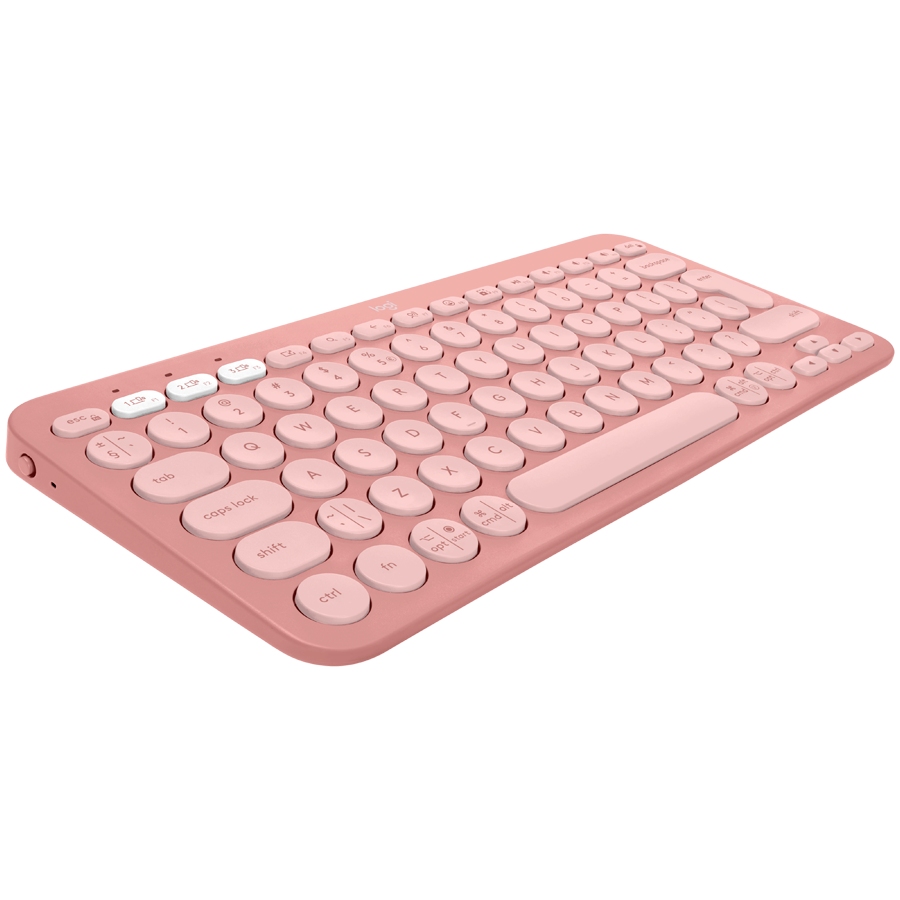 Logitech K380S Bluetooth Keyboard - Tonal Rose - image 2