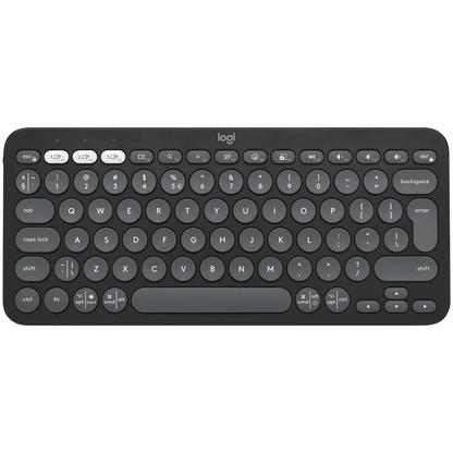 Logitech K380S Bluetooth Keyboard - Tonal Graphite - product photo