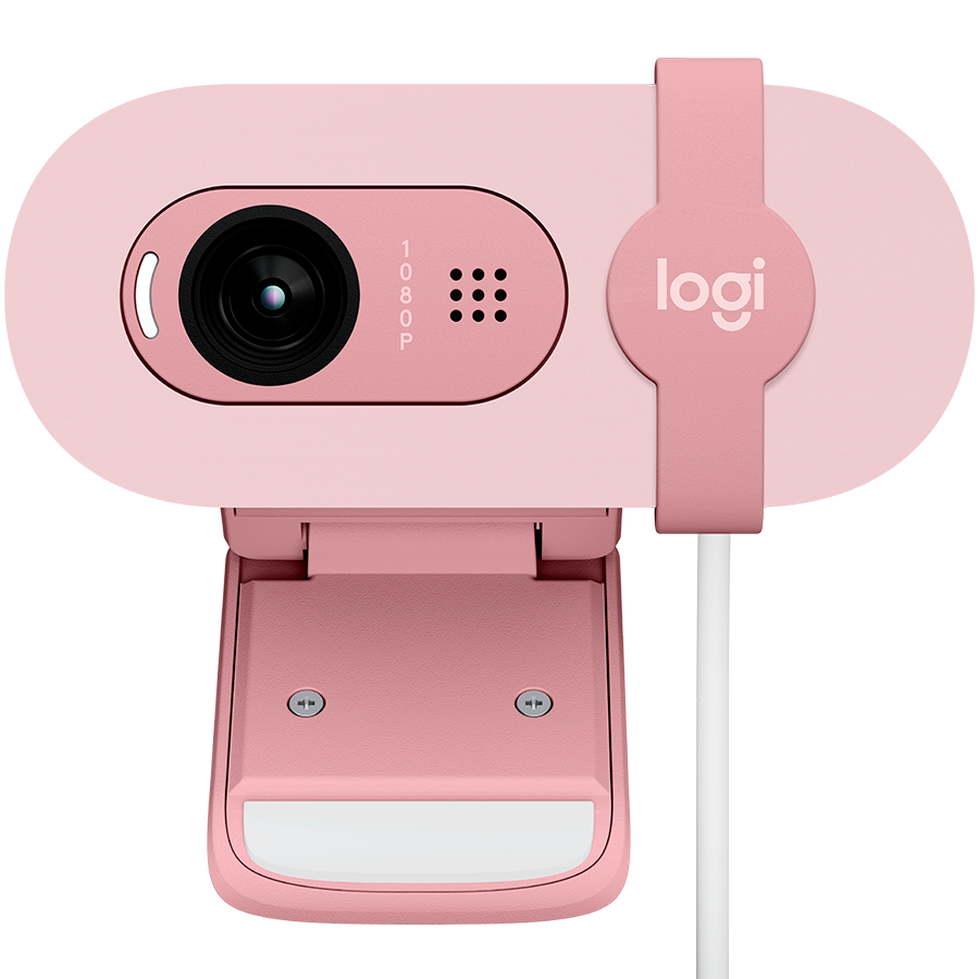 Logitech Brio 100 Full HD Webcam - Rose - USB – product photo
