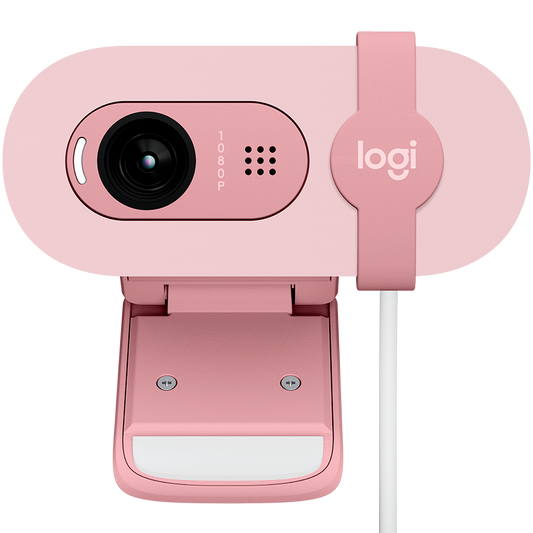 Logitech Brio 100 Full HD Webcam - Rose - USB – product photo
