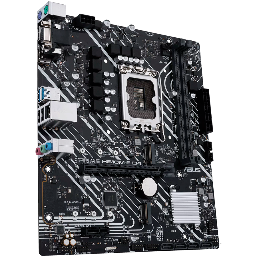 ASUS PRIME H610M-E D4-CSM LGA1700 mATX MB