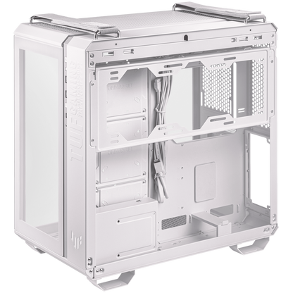 ASUS TUF Gaming GT502 ATX Gaming case White, Dual Chamber Chassis, Panoramic View, Tempered Glass front and side panel, Tool-Free side panels, Front Panel High-Speed USB Type-C - image 3