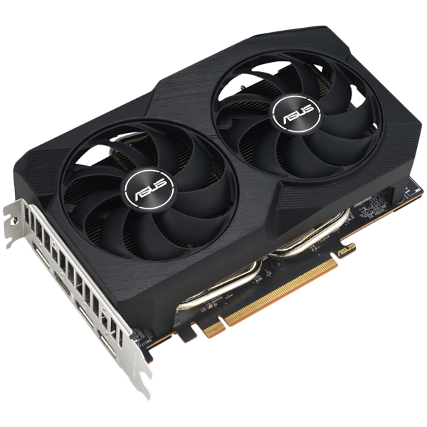 ASUS Dual Radeon RX 7600 V2 OC Edition 8GB GDDR6 Graphics Card – alternate product view 2
