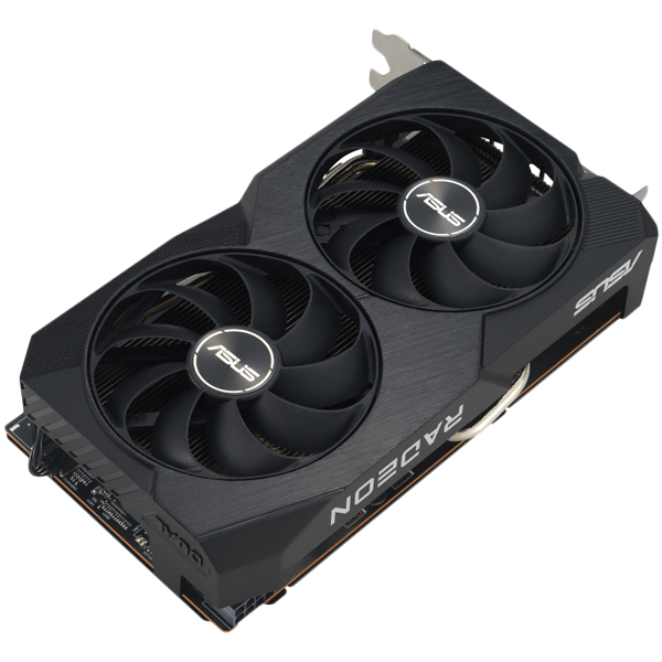 ASUS Dual Radeon RX 7600 V2 OC Edition 8GB GDDR6 Graphics Card – alternate product view 4