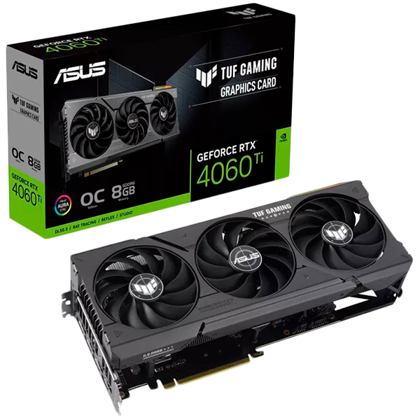 ASUS TUF Gaming GeForce RTX 4060 Ti OC Edition 8GB GDDR6