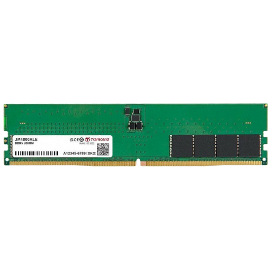Transcend MEMORY MODULE 32GB JM DDR5 4800 U-DIMM 2Rx8 2Gx8 CL40 1.1V