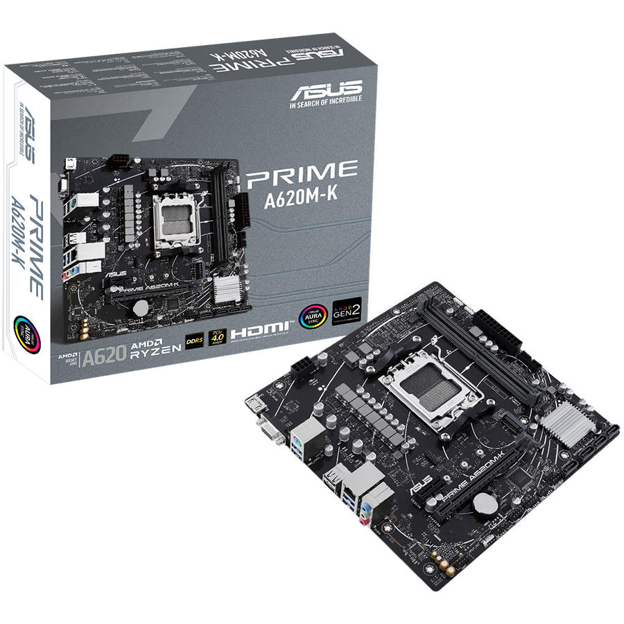 ASUS PRIME A620M-K AM5 mATX MB