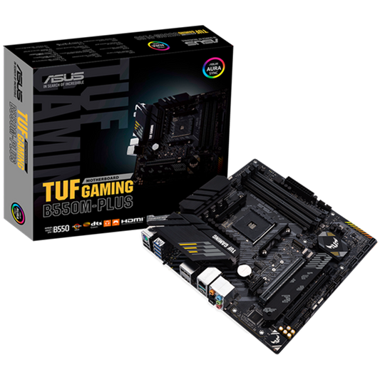 ASUS TUF GAMING B550M-PLUS mATX AM4 DDR4 - product photo