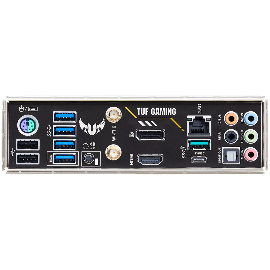 ASUS TUF GAMING B550M-PLUS WIFI II AM4 mATX gaming MB – alternate product view 3