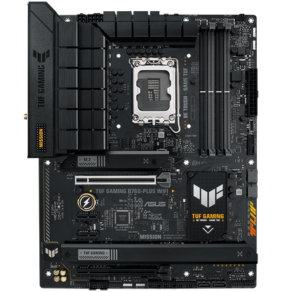 ASUS TUF GAMING B760-PLUS WIFI LGA1700 ATX gaming MB – alternate product view 2