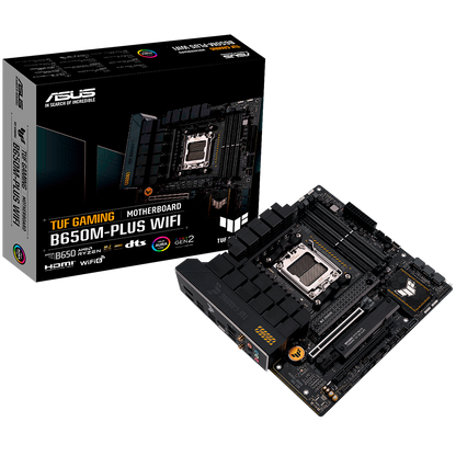 ASUS TUF GAMING B650M-PLUS WIFI AM5 mATX gaming MB