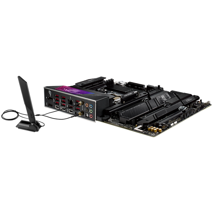 ASUS ROG STRIX X670E-E GAMING WIFI AM5 ATX gaming MB – alternate product view 2