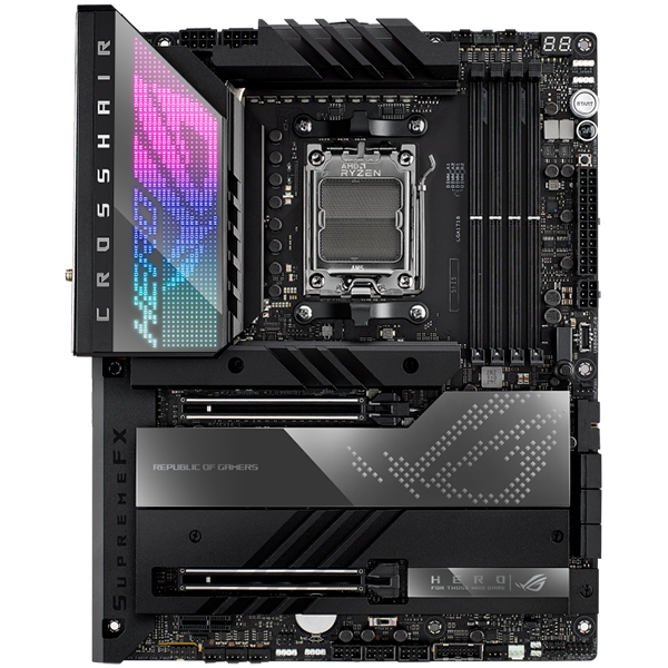 ASUS ROG CROSSHAIR X670E HERO AM5 ATX gaming MB