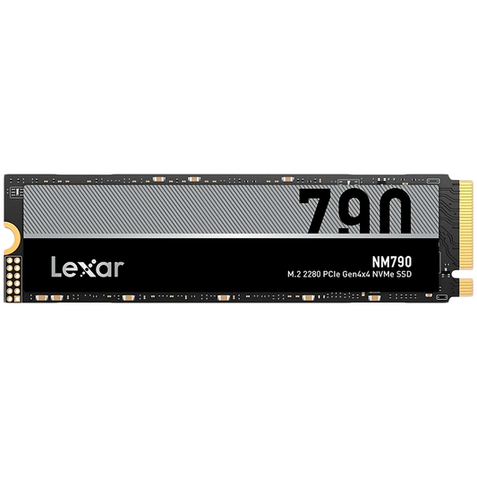 Lexar 1TB High Speed PCIe Gen 4X4 M.2 NVMe, up to 7400 MB/s read and 6500 MB/s write with Heatsink – product image