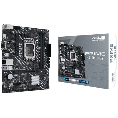 ASUS PRIME H610M-D D4 LGA1700 mATX MB