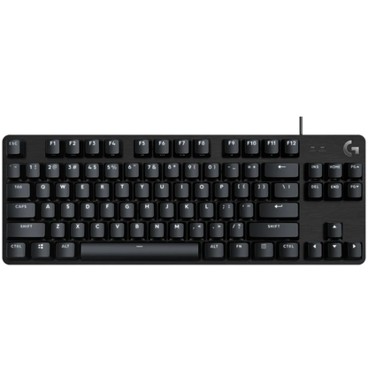 Logitech G413 Tkl Se Corded Mechanical Gaming Keyboard - Black - USB - Tactile