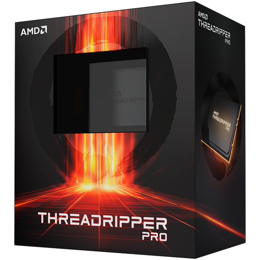 AMD CPU Desktop Ryzen Threadripper PRO 5965WX box – product photo