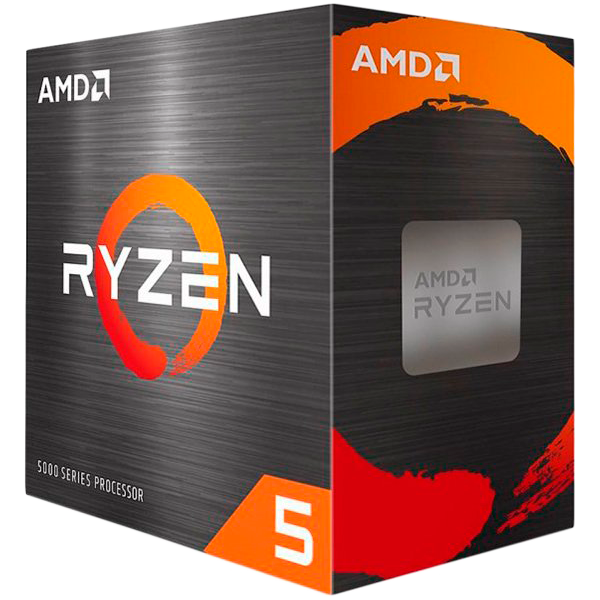 AMD CPU Desktop Ryzen 5 6C/12T 5600G box – product photo