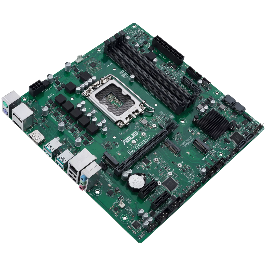 ASUS Pro Q670M-C-CSM LGA 1700 – alternate product view 2