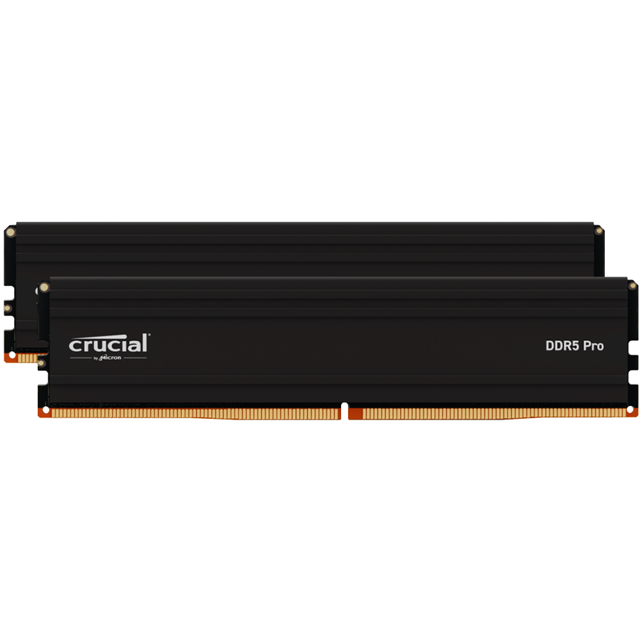Crucial Pro 64GB Kit (2x32GB) DDR5-5600 UDIMM CL46 (16Gbit)
