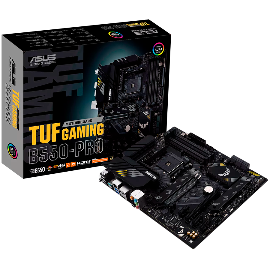 ASUS TUF GAMING B550-PRO ATX AM4 DDR4 - product photo