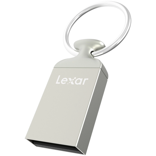 Lexar 64GB JumpDrive M22 USB2.0 Light Gold Flash Drive – product image